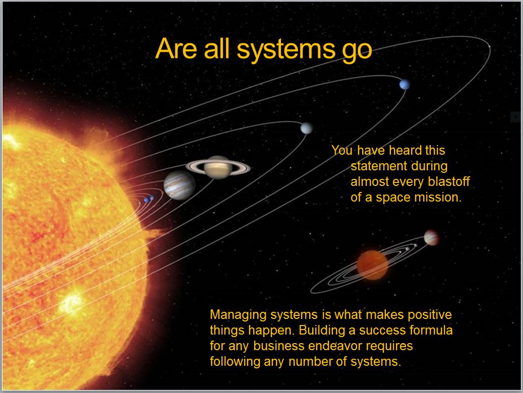 Managing a system-part 1