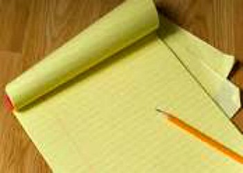 My three most important changes to work on. Write it out